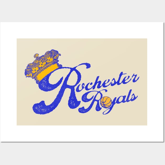 Defunct Rochester Royals Basketball Team Wall Art by Defunctland